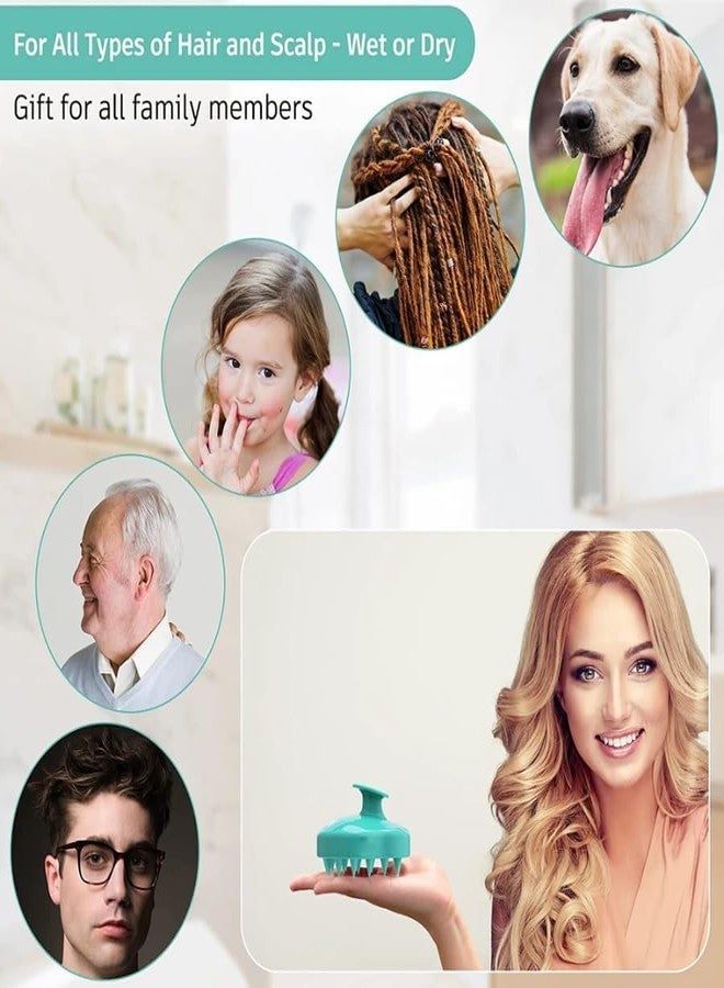 KittuPet فرشاة كيتو بيت 2 في 1 ذاتية التنظيف للتنظيف والتدليك للكلاب والقطط | تنظيف بضغطة زر، أسنان قابلة للسحب وشعيرات سيليكون ناعمة (فرشاة زرقاء + فرشاة تدليك) - Image 5